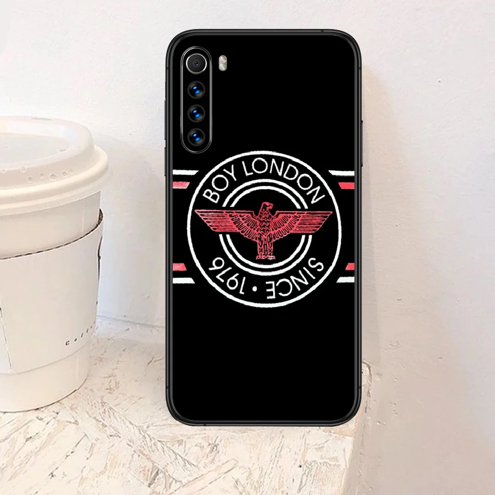 

London trend brand boys Phone Case For Xiaomi Redmi Note 7 8 8T 9 9S 4X 7 7A 9A K30 Pro Ultra black Shell Silicone Waterproof