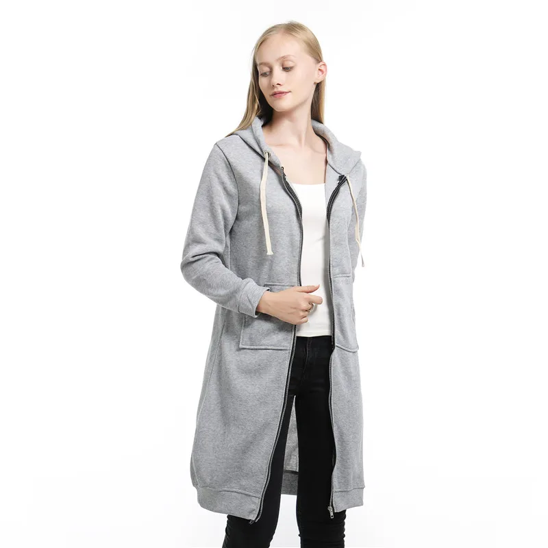 Осень 2019 женское однотонное пальто с капюшоном ветровка Женская ветрозащитная