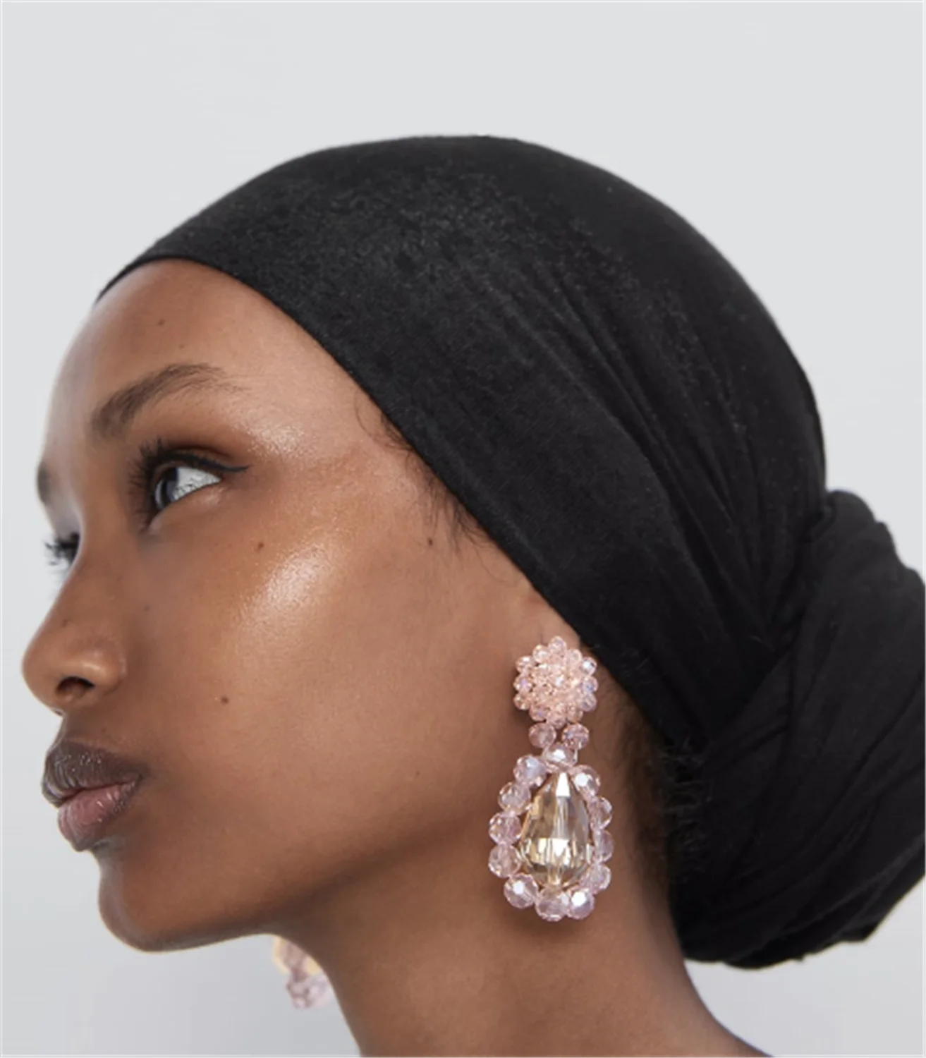 2019 Boho Za новинка полимерный цветок подвеска серьги женская мода ювелирное изделие