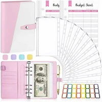 a6 binder money organizer for cash 26 pieces budget binder with cash envelopes and buget sheets binder money budgeting saving