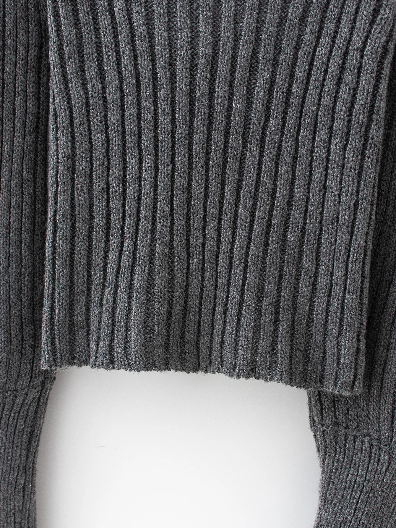 

2020 Free Inspirit New Arrival Women's Sweater Short Pullovers Knitted Square Collar Vintage Puff Sleeve Women's Knitwear