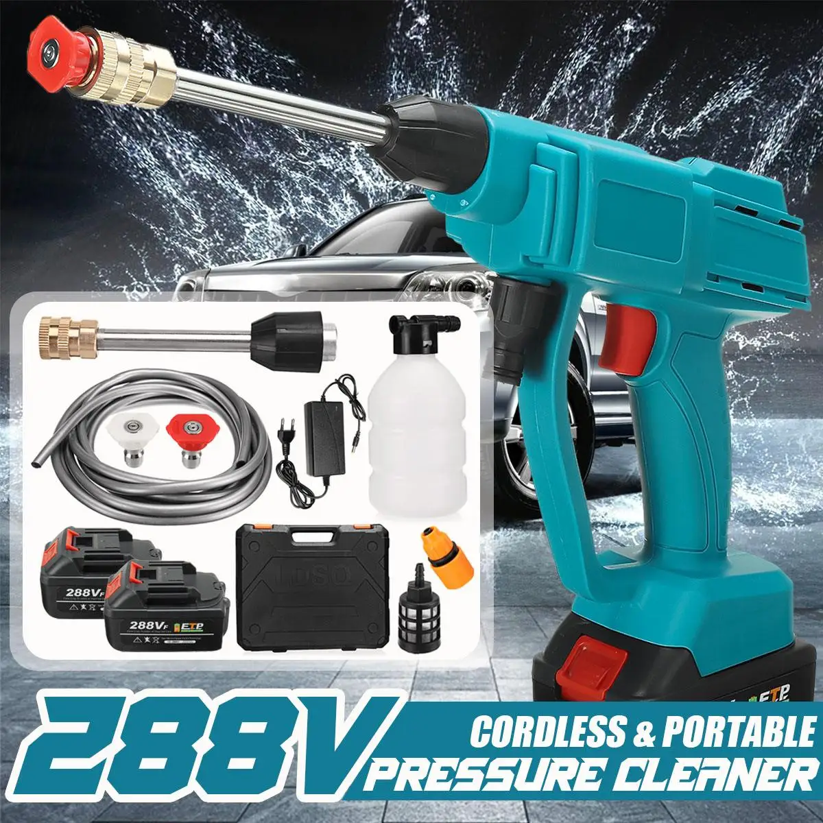 

Пистолет для мойки высокого давления, 1000 Вт, 288VF