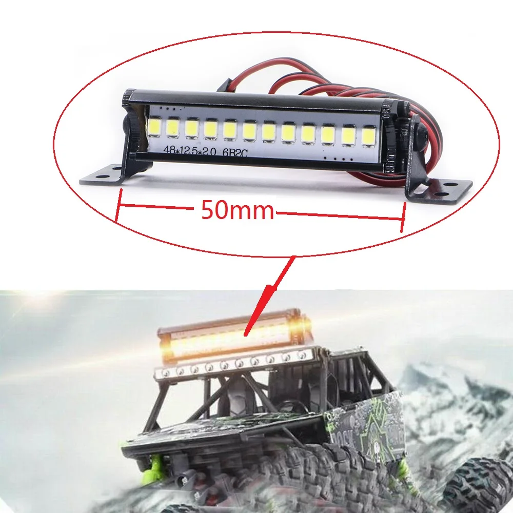 

Off-road dome light simulation, luminous rock climbing LED light CC01LED axial LED RC car rock spotlight