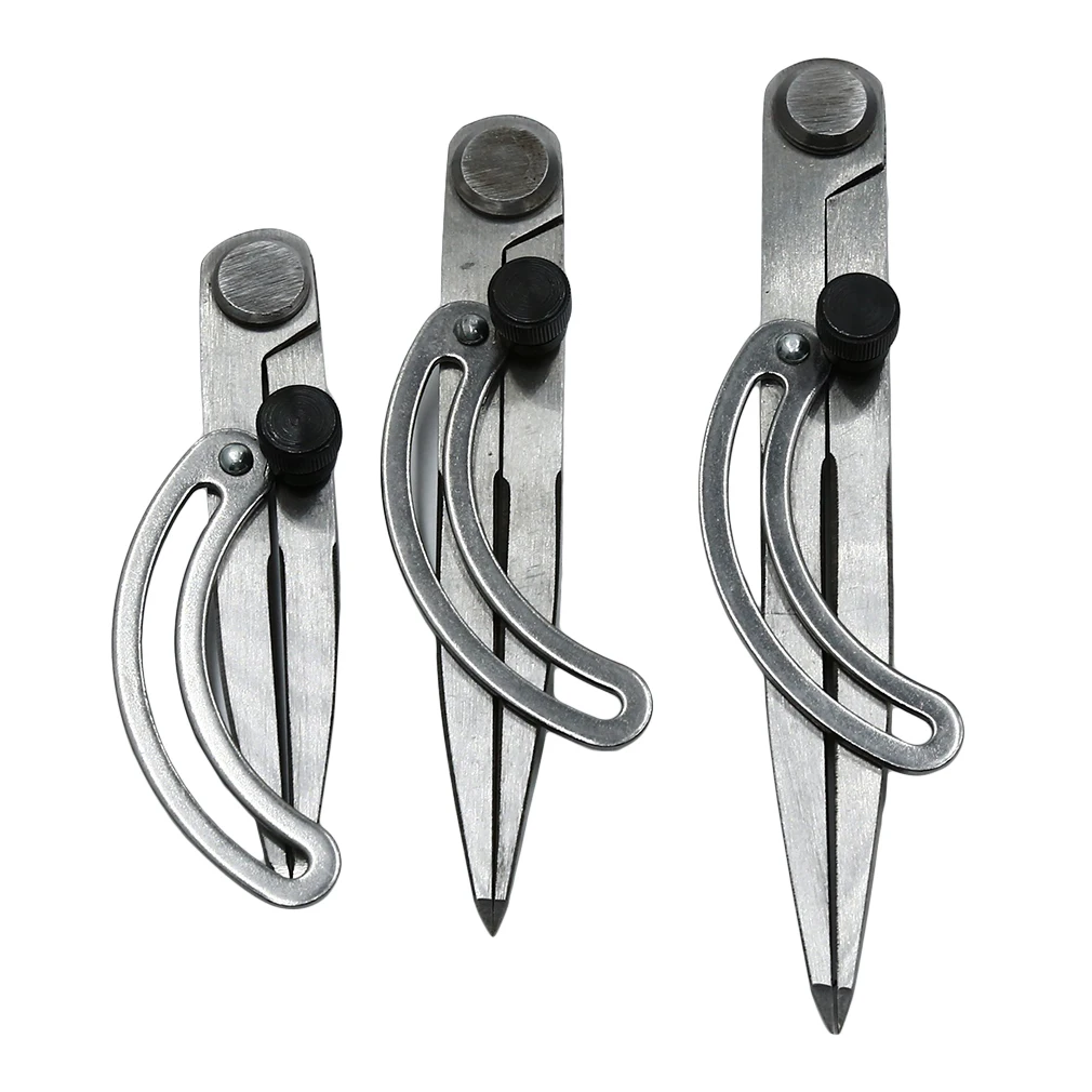 Измерительный интервал компас регулируемый кожаный инструмент для рукоделия