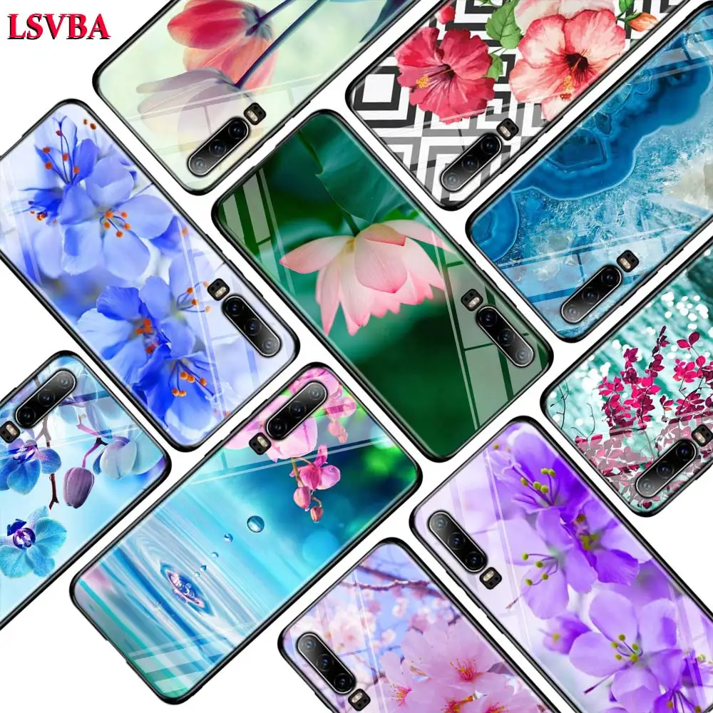 Чехол с природными цветами для Huawei P Smart Z Plus 2019 P30 P20 Pro P10 P9 P8 Lite сверхяркий