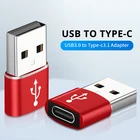 Адаптер USB Type C папа-папа USB 3,0 Type C мама