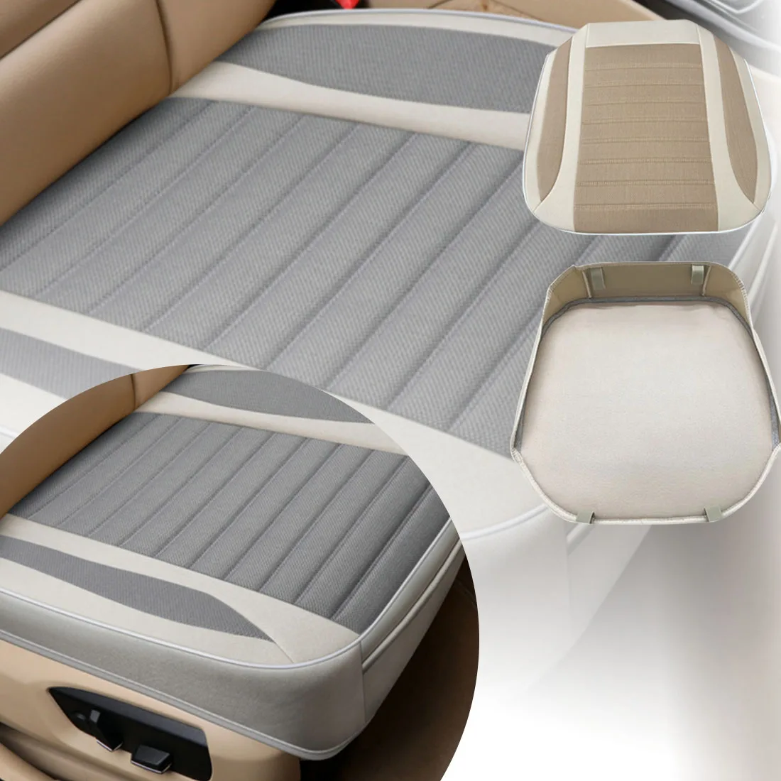 

Чехол для автомобильного сиденья, всесезонный дышащий защитный чехол на сиденье автомобиля, подходит для большинства седанов и внедорожни...