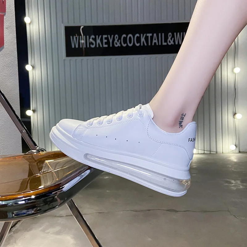 

Women's Shoes Platform Wedge Basket 2021 All-Match Modis Casual Female Sneakers Flats Round Toe Clogs Cross Sports New Small Cut