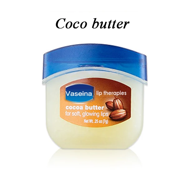 Coco Butter Увлажняющий бальзам для губ Vaseline, губная помада, натуральный растительный анти-растрескивающийся органический бальзам для губ с чистым вазелиновым желеем, бальзам для губ - Цвет: Coco Butter