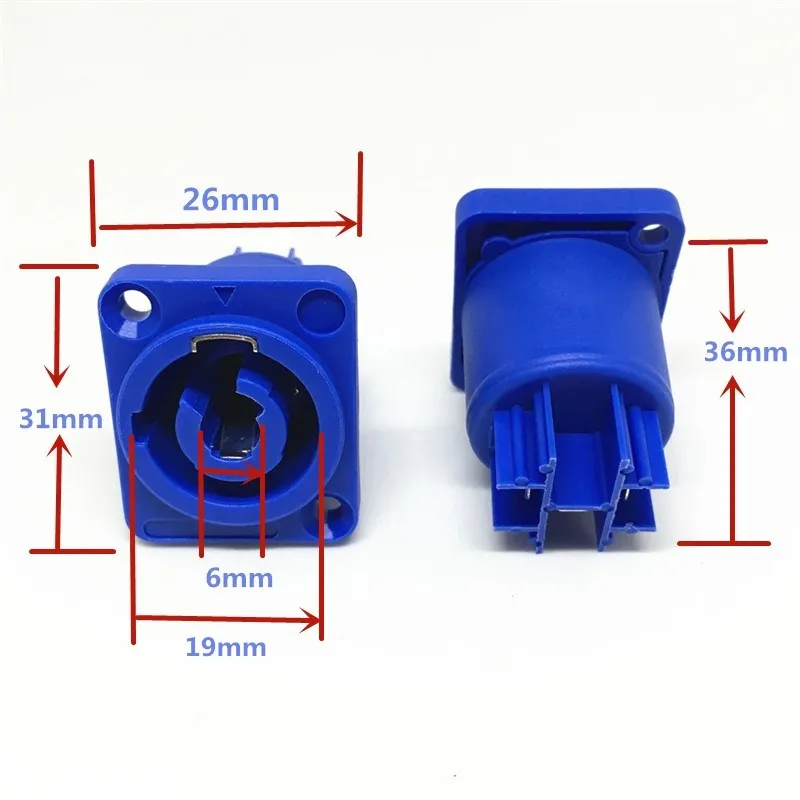 10 шт. высококачественный 3-контактный гнездовой кабель питания со сцсветильник