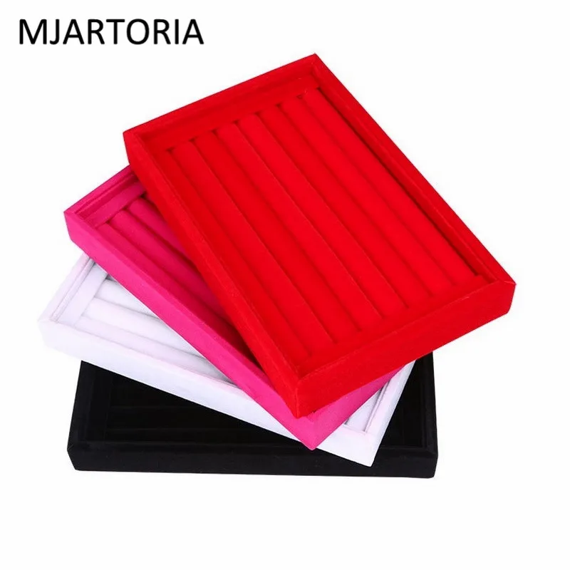 Бархатный замшевый кольцевой органайзер для сережек шпильки ушей подставка