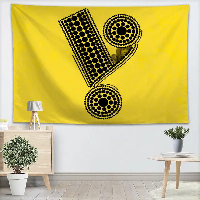 Новинка Yayoi Kusama японская художественная фоновая ткань подзор гобелен настенный светильник для спальни комнаты одеяло Йога пляжное полотенце скатерть - Цвет: 2
