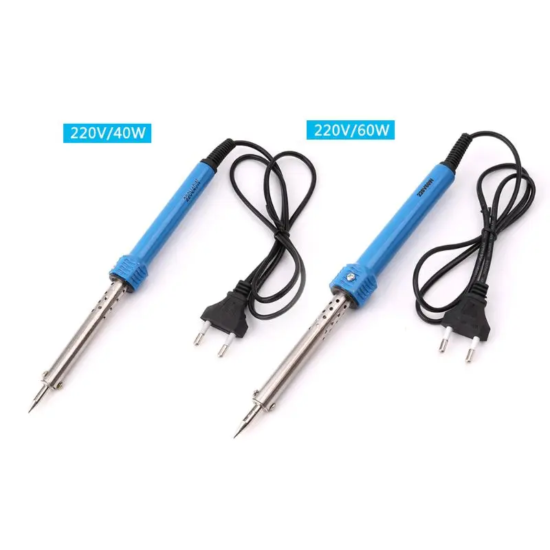 

220V Electric Soldering Iron Manual Welding External Heated Soldering Tool 40W 60W Useful High Quality