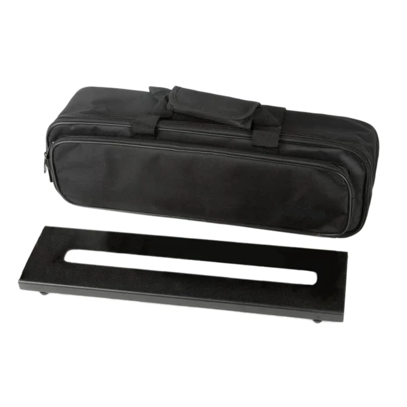 Педаль для гитарных эффектов алюминиевая панель с прочным чехлом портативная