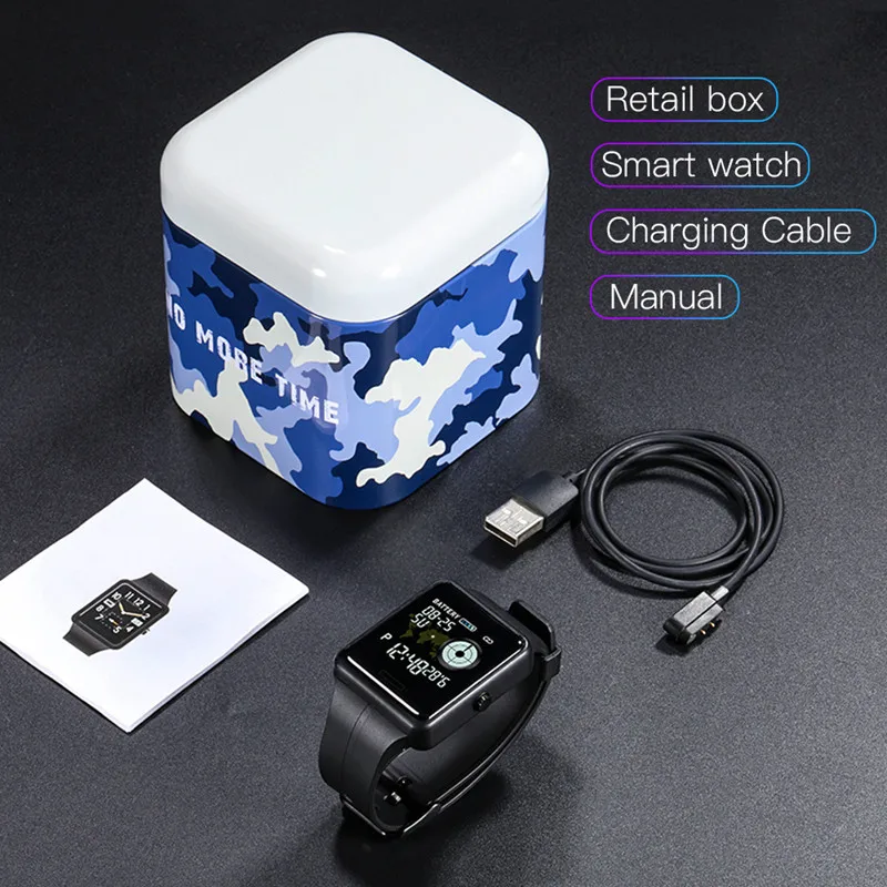 Спортивные Смарт часы Bozlun цветной сенсорный экран Bluetooth умные женские фитнес для