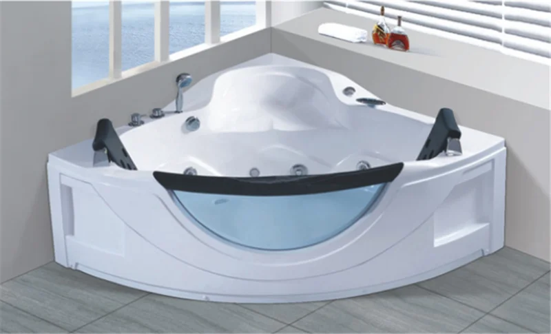 Современный дизайн 2 человек угловая Массажная Ванна|bathtub|bathtub massage |