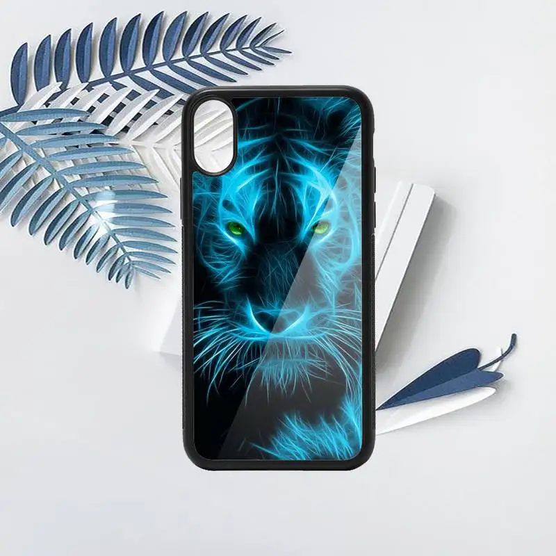 

Fashion Tiger Leopard Phone Cases TPU For iPhone X XR XS 11 12 mini Pro MAX 6 6S 7 8 Plus SE 2020