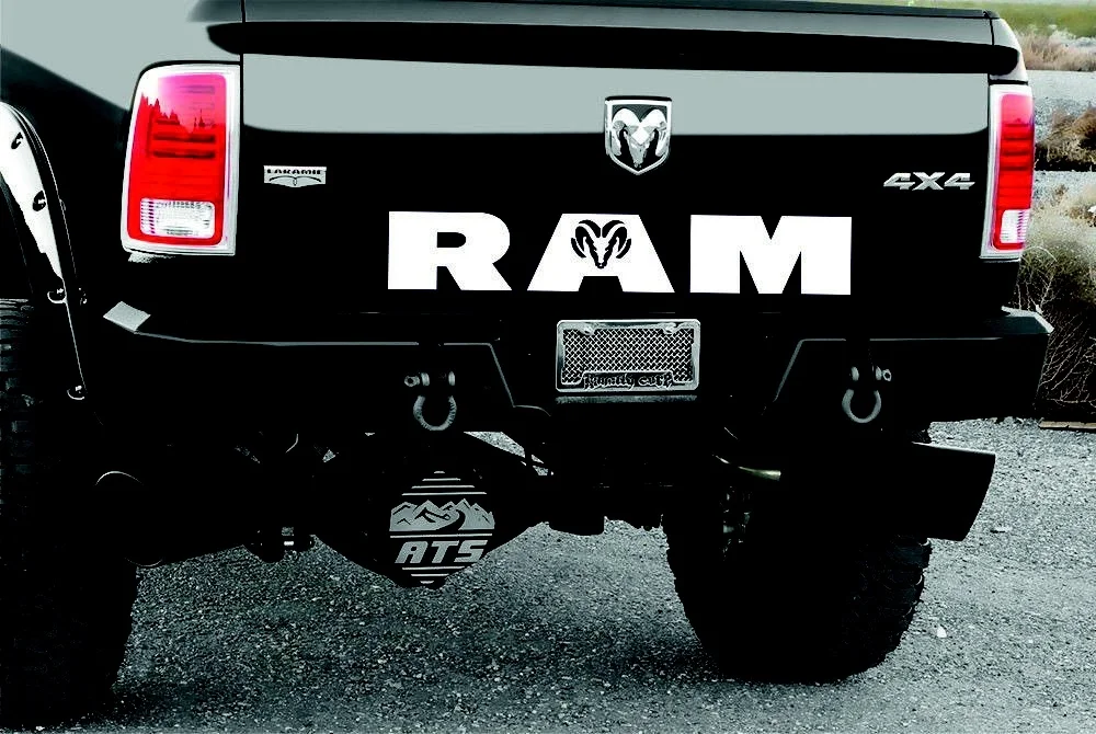 Для DODGE RAM 1500 2500 3500 1x наклейка задняя графика виниловая с логотипом|Наклейки на