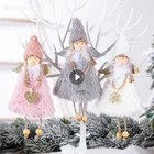 2022 подвесные украшения для рождественской елки 2022 новогодние подарки Рождественские куклы-Ангелы Рождественское украшение для домашней вечеринки декорации