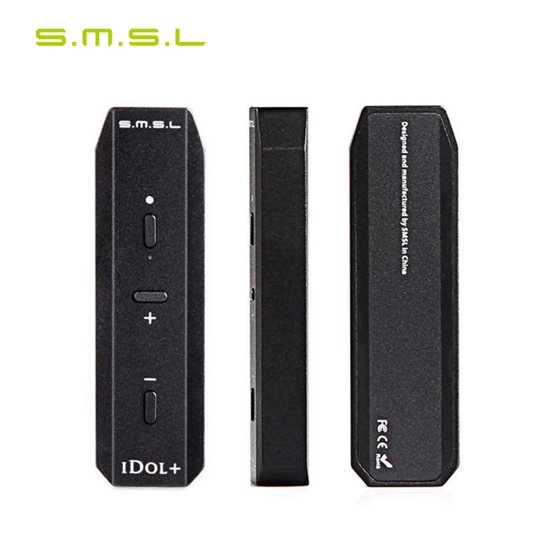 SMSL IDOL + Портативный Аудио USB DAC AMP Мини усилитель для наушников Micro 3 5 мм разъем 24