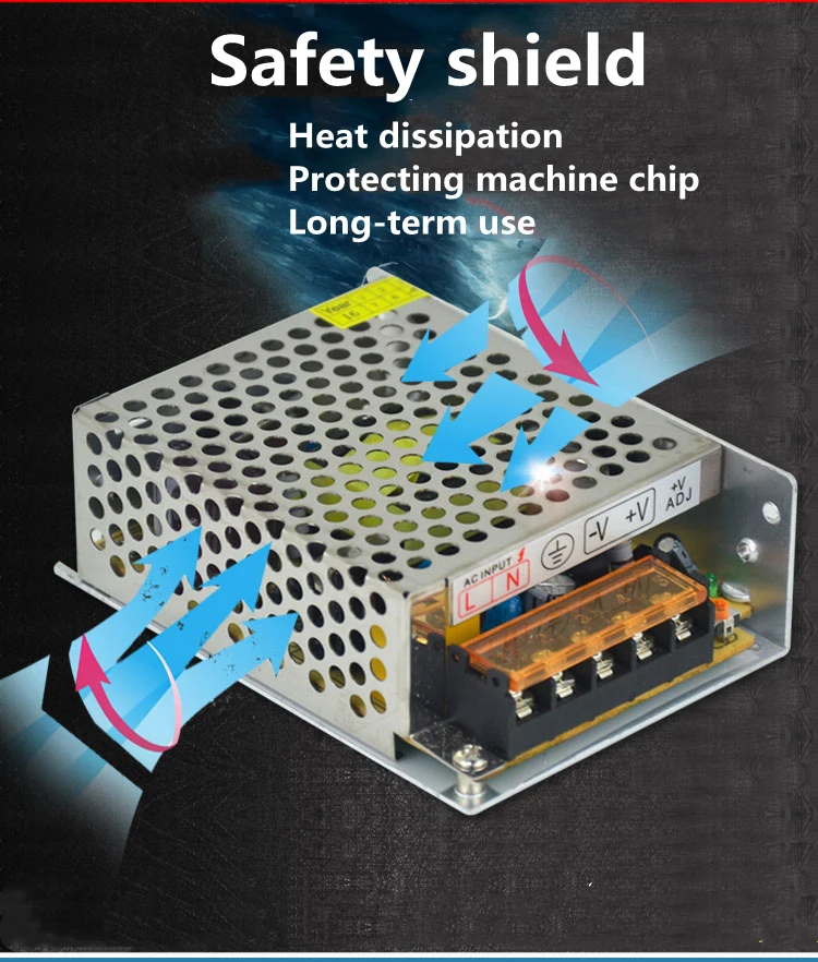 Регулятор скорости двигателя высокой мощности 30 А постоянного тока 12 В 24