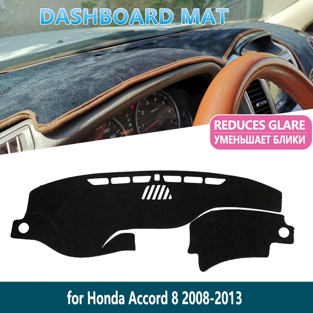 Коврик для приборной панели Honda Accord 8 2008 2009 2010 2011 2012 2013|Наклейки на автомобиль| |