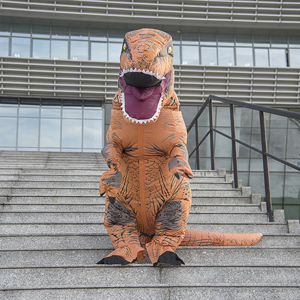 

Dinosaur Mascot Costume Mascot Inflatable Cosplay Anime Party Suit Inflatable Dinosaur Suit Adult Kid T-Rex Costume Dino Suit