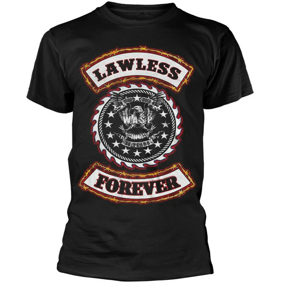 ОСА нажимом навсегда рубашка S M L XL XXL футболки тяжелый металл Футболка Большой