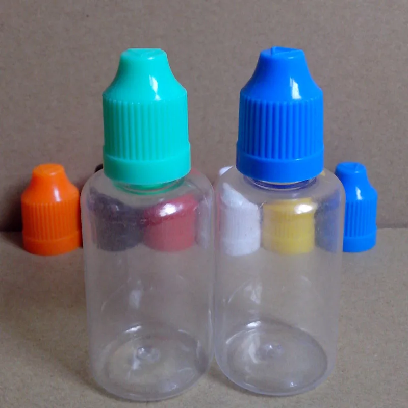 

5pcs Empty Plastic Bottle With Childproof Cap And Long Needle Tip 30ml Eye Drop Bottle For E Liquid PET Bottle