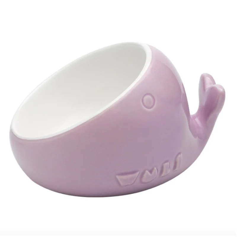 Красивая пиала для кошек и собак защиты керамика шейного позвонка рельефные