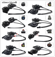 shhworldsea 1pcs car horn speaker adapter pigtail socket two special line beam horn wiring harness for vw for audi for hyundai