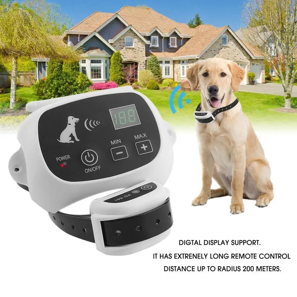 KD-661 500m Dog Electric Fence Wireless 1/2/3 Dogs Crate with Electeic Collar Pet Perros Accesorios dropshipping center |