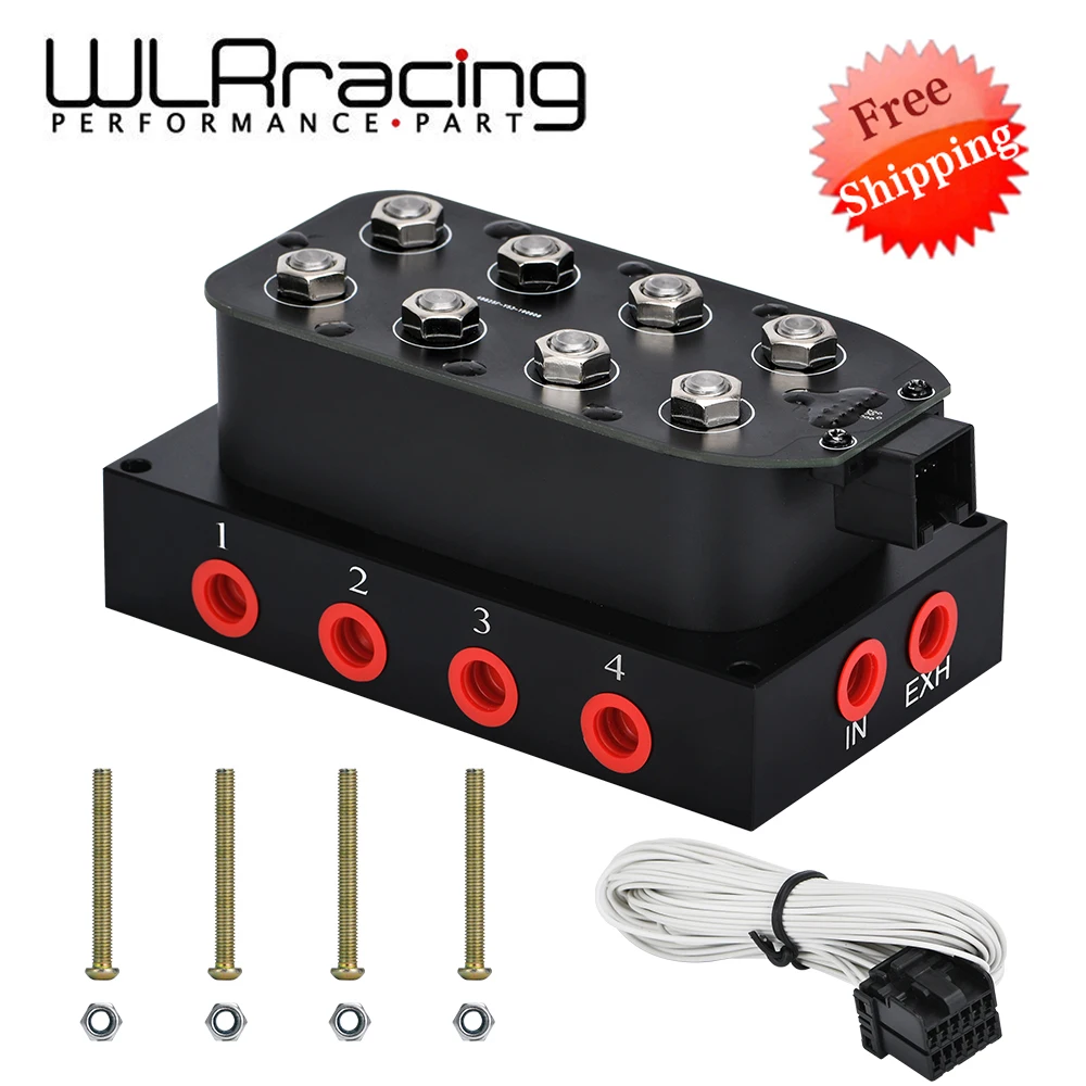 

Air Ride Suspension Manifold Valve 1/4 1/8" NPT Fast Air Bag Control fbss (0-300psi) Universal WLR-ESV02