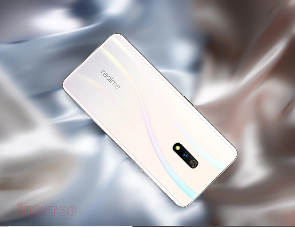 Мобильный телефон Realme X 4G/6G 64/128G 6,5" экран Android 9 Восьмиядерный 16MP+ 48MP+ 5MP камера отпечаток пальца 3765mAh мобильный телефон