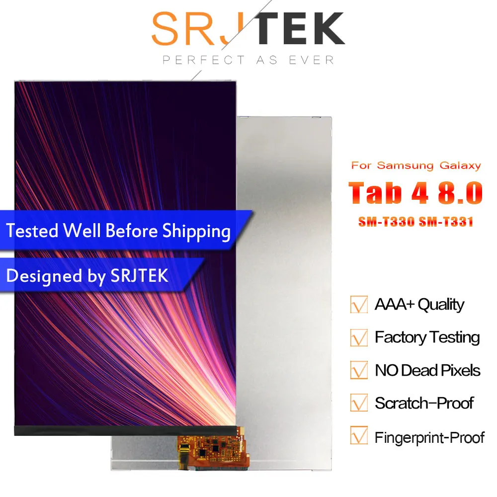 Дисплей для Samsung Galaxy Tab 4 8 0 SM T330 T331 ЖК дисплей Матрица экран Запасные части