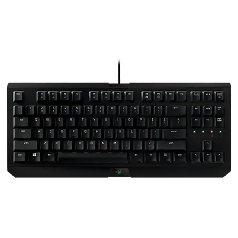 Razer Blackwidow X Games клавиатура универсальная 87 клавиш USB Проводная Механическая игровая электронная Спортивная эргономичная Проводная клавиатура высокого качества - Цвет: Green Switch