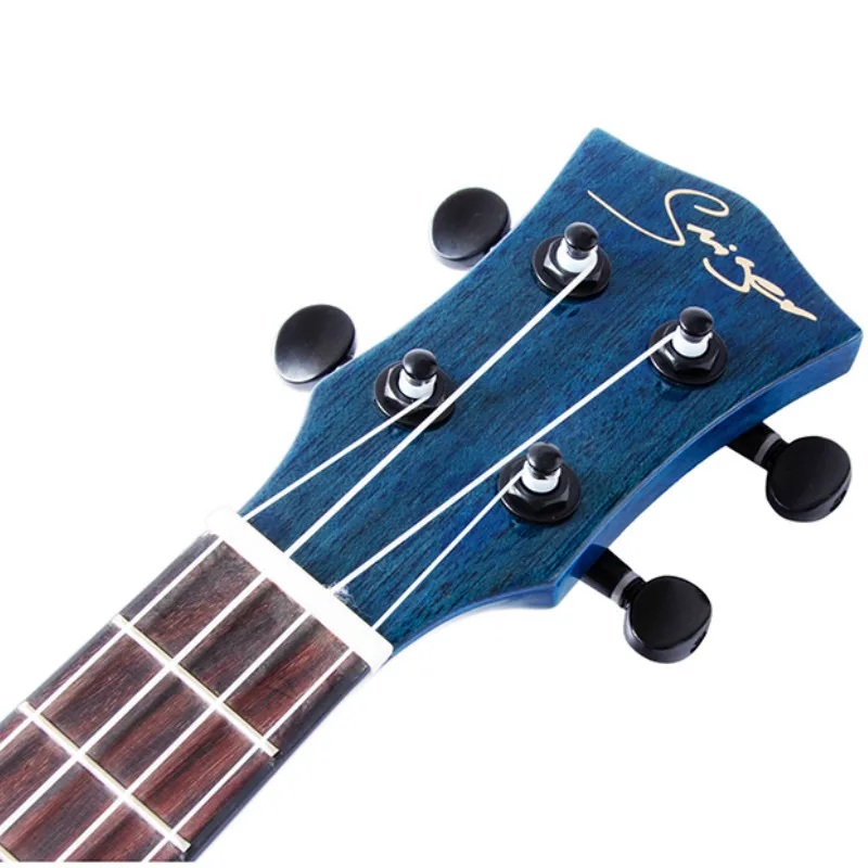 

Ukulele 23 Inches Solid Mahogany Mini Electric Concert Acoustic Guitar 4 Strings Ukelele Guitarra Install Pickup High-gloss