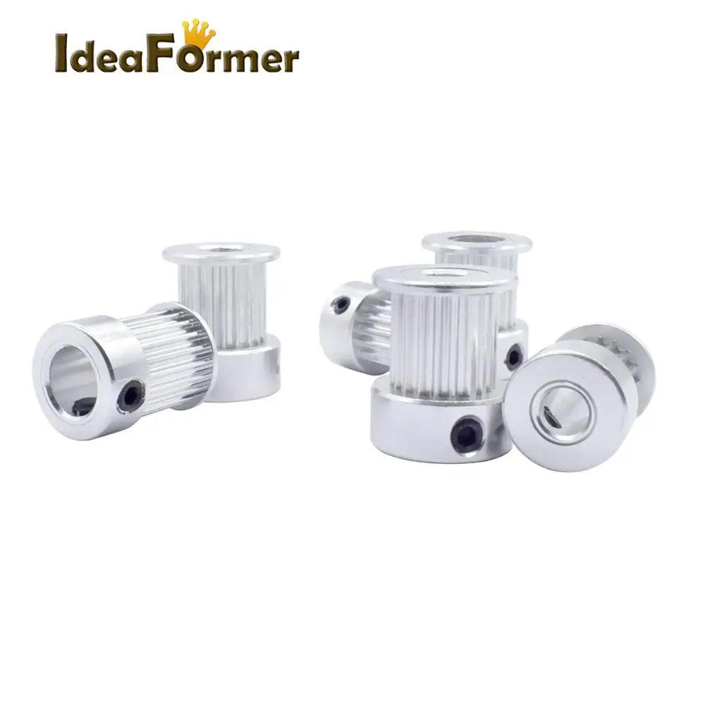 5 шт. шкив ГРМ GT2 16 или 20 зубьев отверстие мм 6 35 8 синхронное колесо подходит для