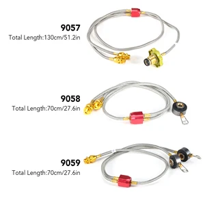 Адаптер для шланга, адаптер для горелки, газовой плиты, походной горелки, пропановый адаптер для горелки LPG плоская муфта для цилиндрической емкости, адаптер для бутылки