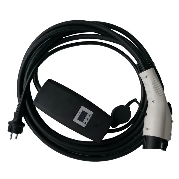 

2 pin evse j1772 schuko ev charging gun for ev car charger stations