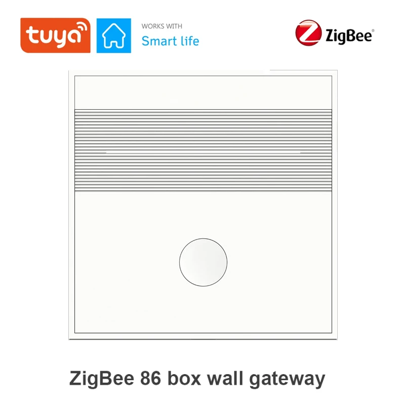 

Умный дом Tuya Zigbee Bridge, настенный шлюз с дистанционным управлением, работает с Alexa