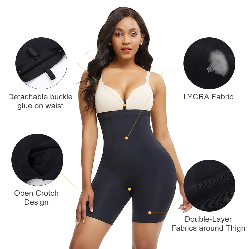 Женское Бесшовное Корректирующее белье с высокой талией 3XL | Женская одежда