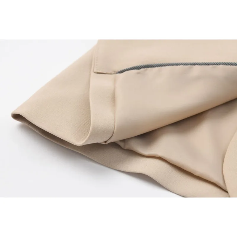 

2020 Autumn Fashion Women Blazer Coat Full Sleeve Lapel Collar High Street Wild Loose Belt Tassel Slim Jackets C459