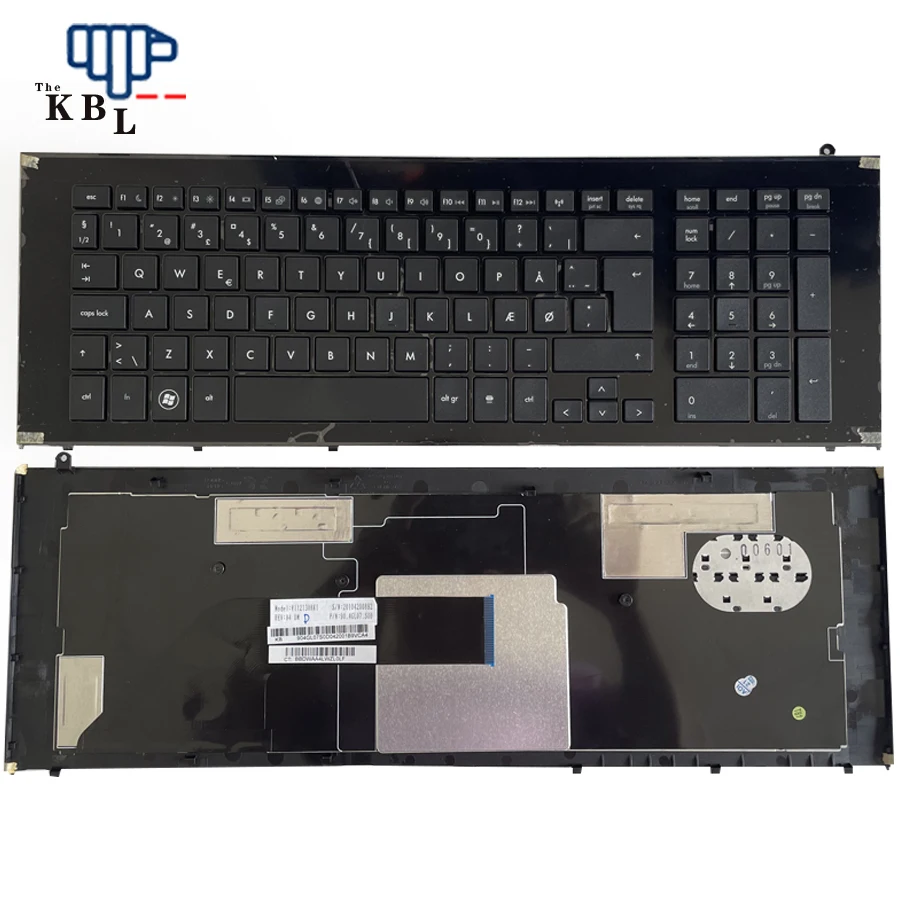 New For HP Probook 4520S 4525S Denmark Language Laptop Keyboard V112130BK1 | Replacement Keyboards