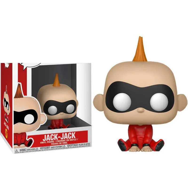 Экшн фигурка из ПВХ FUNKO THE суперсемейства 2 MR.INCREDIBLE JACK фиолетовая ELASTIGIRL DASH