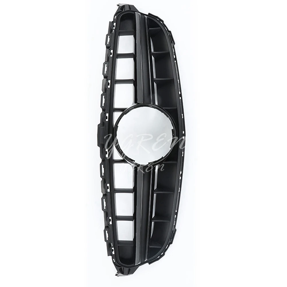 Передняя решетка для Mercedes C Class W205 AMG C180 C200 C250 C300 2016 2017 2018 без эмблемы | Автомобили и