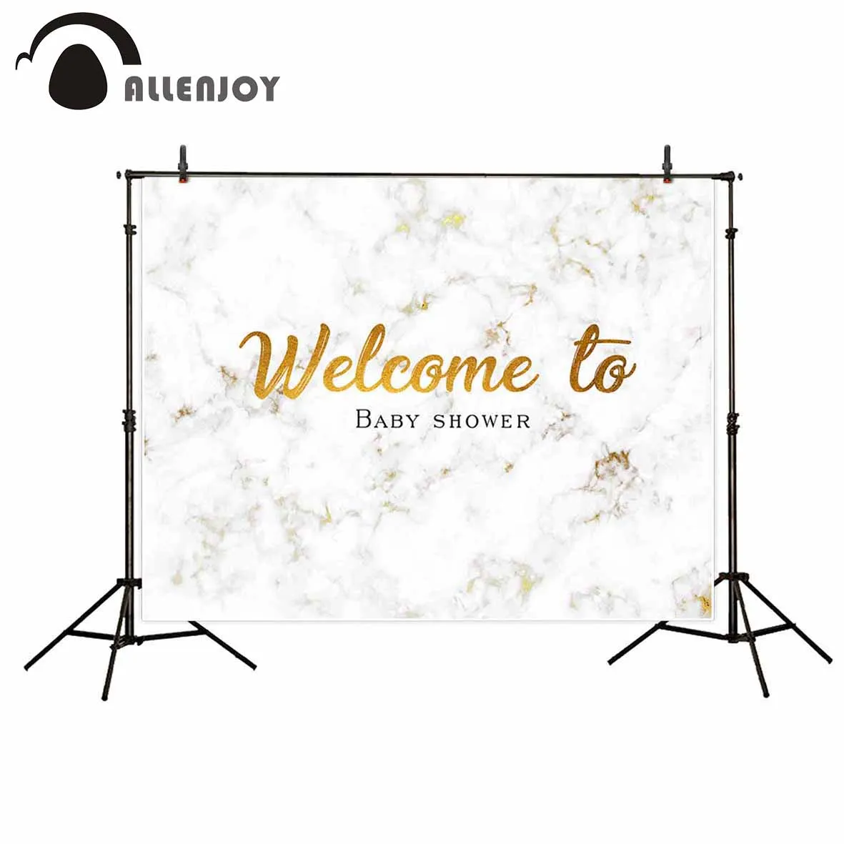 Allenjoy Baby Shower товары для мероприятий мраморная дорога современный дом Photophone
