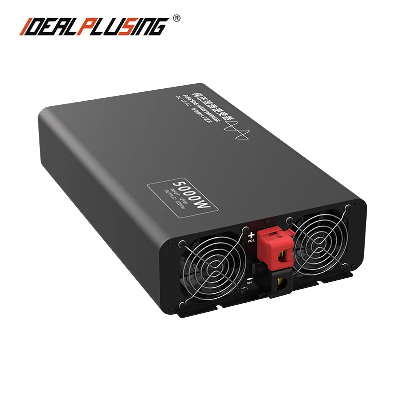 

Pure sine wave 12v 24v 48v 60v 72v 84v dc to 100v 110v 120v 220v 230v 240v ac 5000w inverter with LCD display