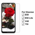 Стеклянная крышка для Hisense E50 Lite 2021, защита экрана 9H, Защитная пленка для телефона на Hisense V40 HLTE229E T50 HNR551 VidriO, 2-1 шт.