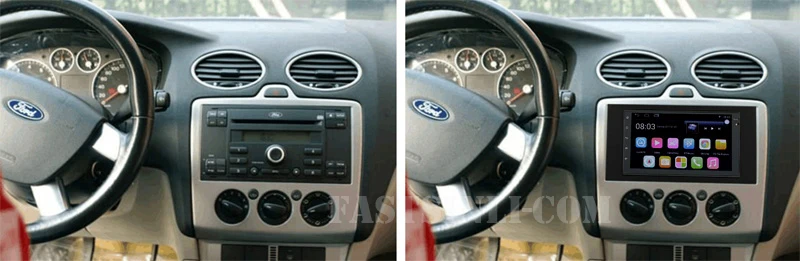 Автомобильный 7-дюймовый Android-радиоприемник для Ford Transit Focus max 2din мультимедийный